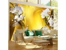 Papier peint orchid in gold l 100 x h 70 cm A1-SNEW011465