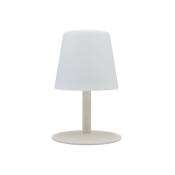 STANDY MINI CREAM Lampe de table sans fil avec pied