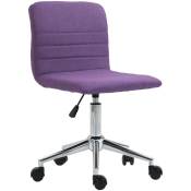 Svita - linus Chaise de bureau Enfant Chaise pivotante Tissu Violet