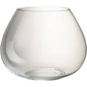 Vase verre transparent Kaelo D 37 cm