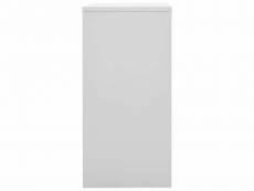 Vidaxl armoire à casiers gris clair et vert 90x45x92,5