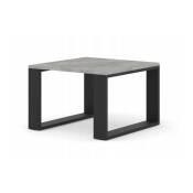 Bb-loisir - Table basse beton Luca 60x60cm design moderne