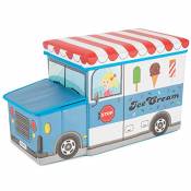 Bieco Boîte de Rangement Camion à Glace pour Enfants