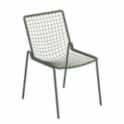 Chaise empilable Rio R50 / Métal - Emu vert en métal