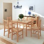 Design In - Ensemble Table + 6 chaises - Table à manger