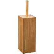 Five Simply Smart - Pot et brosse wc en bambou Naturel 10x37 cm - Naturel