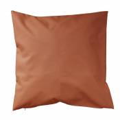 Housse de coussin d'extérieur en tissu outdoor - Orange - 60 x 60 cm