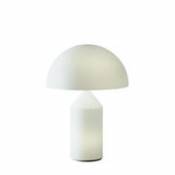 Lampe de table Atollo Medium Verre / H 50 cm / Vico Magistretti, 1977 - O luce blanc en verre