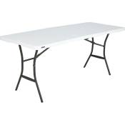 Lifetime - Table pliante Amy (182x70x74cm)