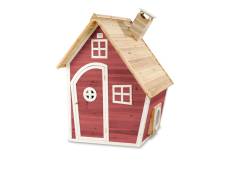 Maisonnette en bois pour enfants Fantasia 100 Rouge - Exit Toys