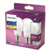 Philips - ampoule led Equivalent100W E27 Blanc chaud