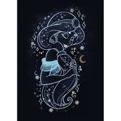 Poster Disney Aladdin - Jasmine dans les étoiles 40 cm x 50 cm