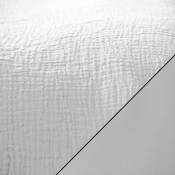 Rideau d'ameublement en gaze de coton - Blanc - 135 x 240cm