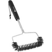 Royal Catering - Brosse Pour Barbecue Acier Inoxydable Brosse Nettoyage Grill Grille bbq 16,5cm