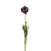 Tige de tulipe artificielle violette H71