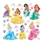 Ag Art - Minis Stickers Princesses Disney - 30 cm x