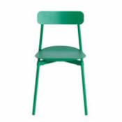 Chaise empilable Fromme / Aluminium - Petite Friture vert en métal