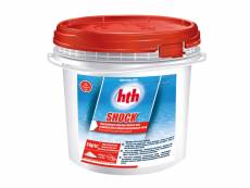 Chlore choc poudre shock 5 kg - hth
