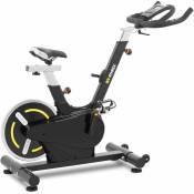 Helloshop26 - Vélo d'intérieur - roue d'inertie de 13 kg fitness musculation sport - Or