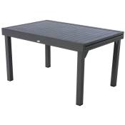 Hesperide - Table de jardin extensible Piazza graphite