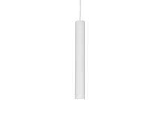 Ideal lux tube - luminaire suspendu led 1 lumière blanc