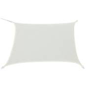 Jardideco - Voile d'ombrage rectangulaire first 2,00 x 1,40 m - Sable
