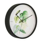 Karlsson - Horloge murale ronde Botanique - Monstera