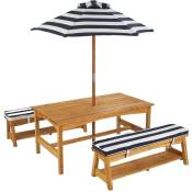 Kidkraft - Ensemble table et bancs d'extérieur avec