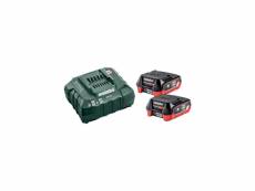 Pack 2 batteries 12 volts + chargeur MET4061792152373