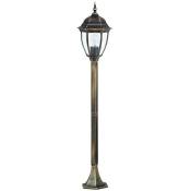 Rabalux - Lampe de table Lampadaire lampe extérieure Toronto verre métal antikgold Ø20,5cm h: 113cm IP44
