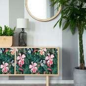 Sticker meuble tropical kwok 60 x 90 cm