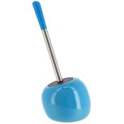 Tendance - brosse wc dolomite forme boule - turquoise