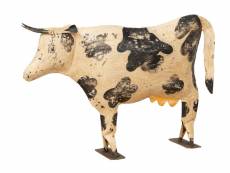 Vache de fer l66xpr13xh43 cm