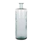 Vase bouteille en verre recyclé H75