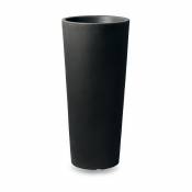 Vase haut rond Genesis Gris tourterelle - 70 cm - Gris tourterelle
