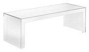 Console basse Invisibles Side L 120 x H 40 cm - Kartell