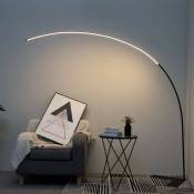 Kosilum - Grand lampadaire led Dimmable design courbé