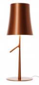 Lampe de table Birdie Grande / LED - H 70 cm - Foscarini cuivre en métal