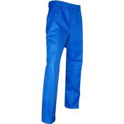 Pantalon clou en coton sergé bleu bugatti T36 LMA lebeurre - 100141 T36 - Bleu bugatti