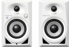 Pioneer DJ DM-40BT-W Bluetooth Studio Monitors, White
