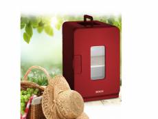 Réfrigérateur camping portable, réfrigérant et
