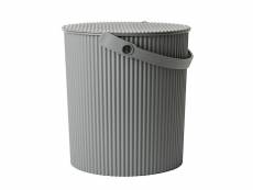 Seau omni outil bucket - 28 × 27 × 26 cm - gris