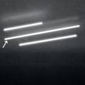 Suspension Alphabet of light Linear / LED - L 240 cm - Artemide blanc en métal