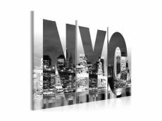 Tableau - new york (noir et blanc)-120x80 A1-N2406-DKX