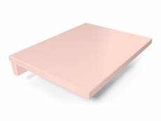 Tablette de chevet suspendue bois rose pastel 2820-RP