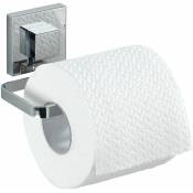 Wenko - Dérouleur de papier wc en acier inox Quadro - 14 x 6 x 11 - Argent