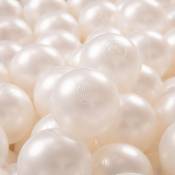 300 ∅ 7Cm Balles Colorées Plastique Pour Piscine Enfant Bébé Fabriqué En eu, Perle - perle - Kiddymoon