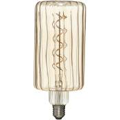 Ampoule décorative LED ambrée & filament torsadé E27 - Atmosphera - Ambre