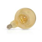 Ampoule led E27 Globe 4W cob Filament Spirale G125 Golden Miidex Lighting blanc-chaud-2700k - non-dimmable
