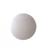 Applique en plâtre Moon 1 ampoule Acrylique PMMA blanc